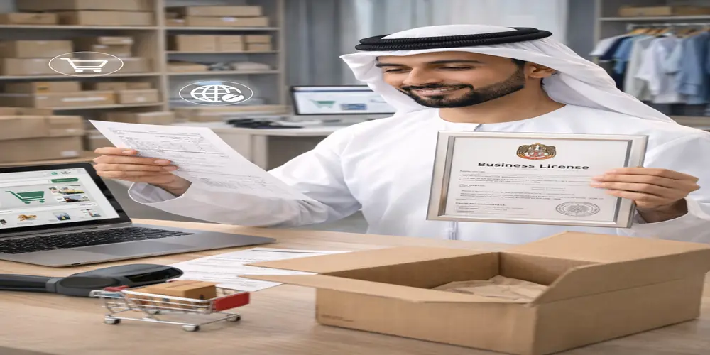 فتح سجل تجاري لمتجر الكتروني