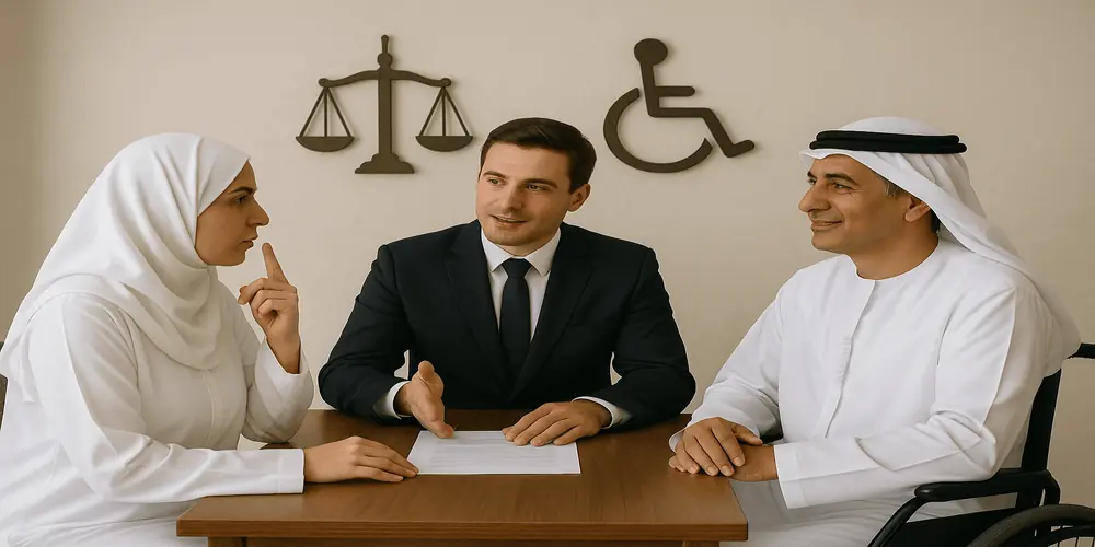 الخدمات القانونية لأصحاب الهمم