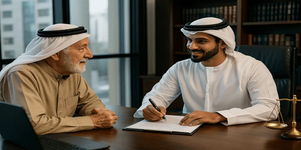 الخدمات القانونية لكبار المواطنين