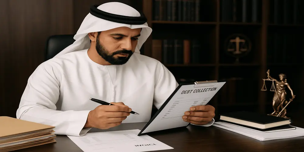 المطالبة بتحصيل الديون التجارية