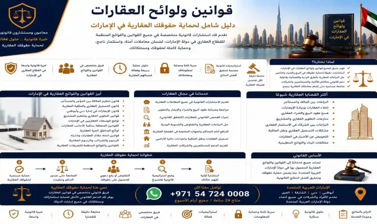قوانين ولوائح العقارات