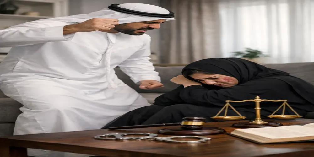 ضرب الزوجة في القانون الاماراتي