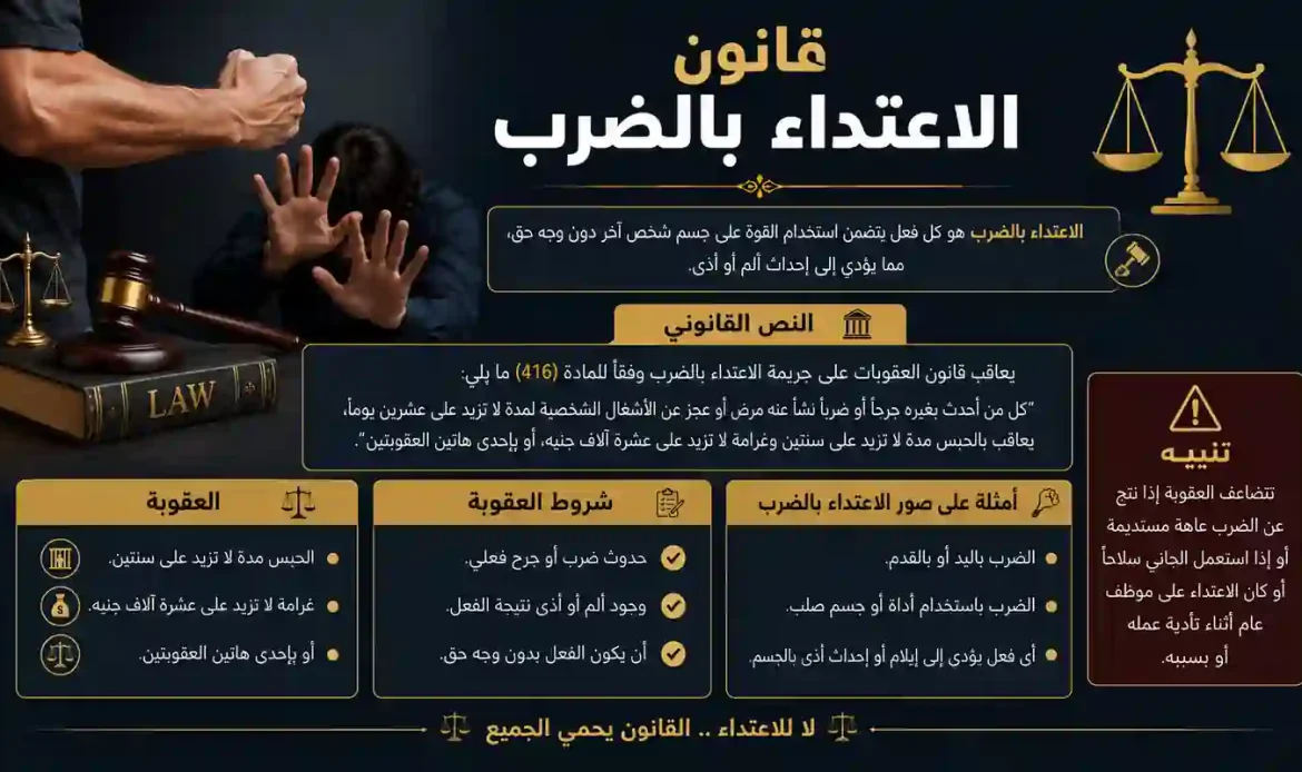  قانون الاعتداء بالضرب 