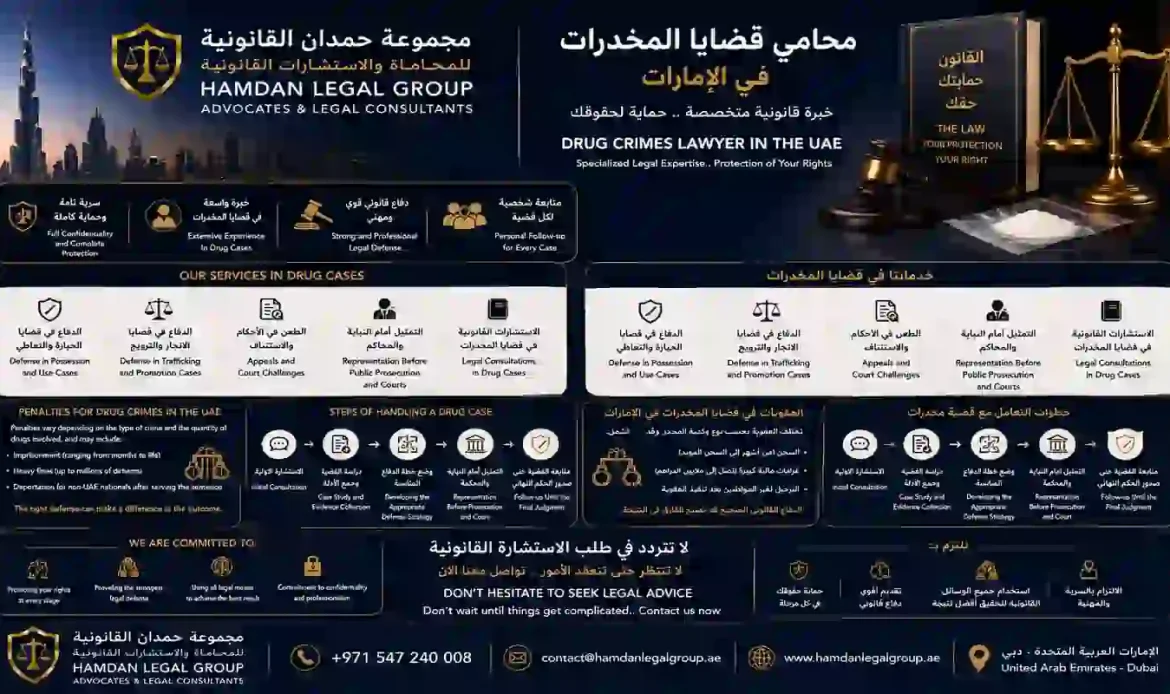 محامي قضايا المخدرات