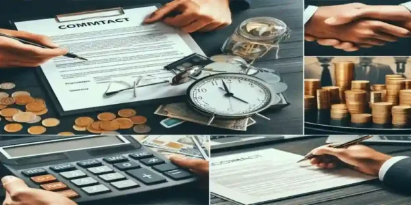 تعويض عقد محدد المدة