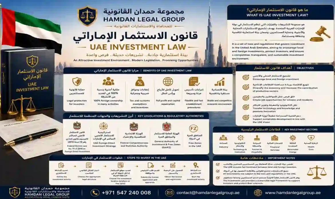 قانون الاستثمار الإماراتي