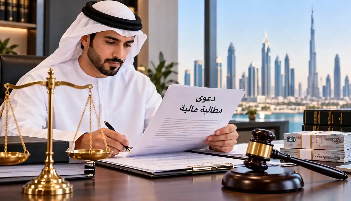 رفع دعوى مطالبة مالية