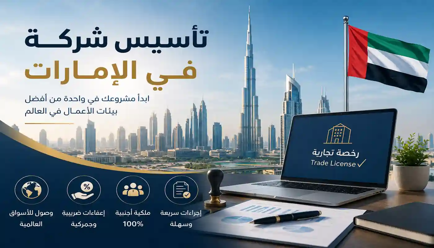 تأسيس شركة في الإمارات