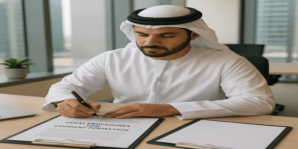 الإجراءات القانونية لتأسيس شركة في الإمارات