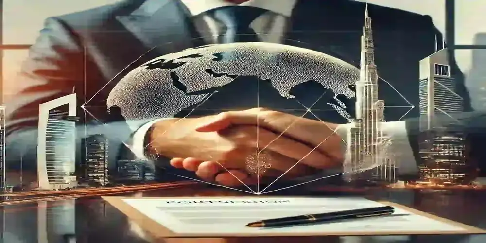 عقد تعاون بين شركتين في الإمارات