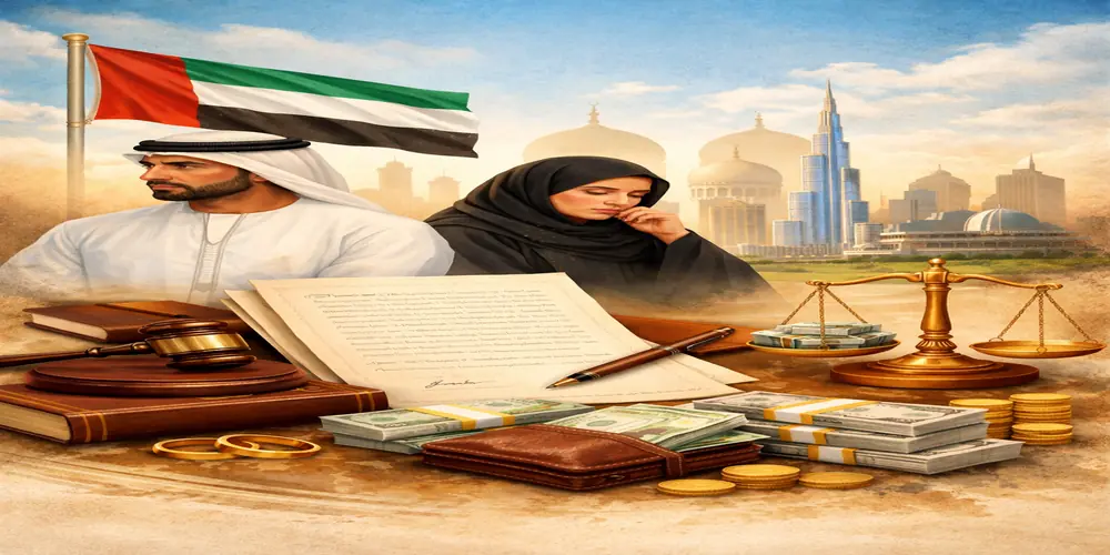 نفقة المتعة في قانون الإمارات