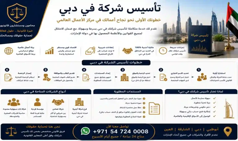 تأسيس شركة في دبي