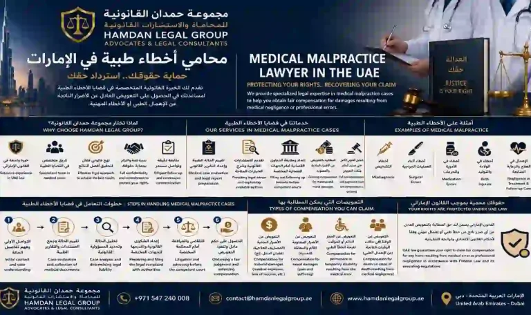 محامي أخطاء طبية في الإمارات