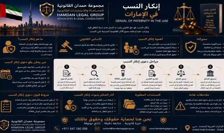 إنكار النسب في الإمارات