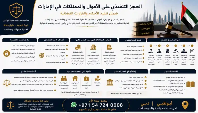 الحجز التنفيذي على الأموال والممتلكات