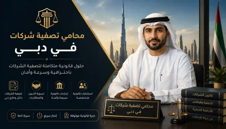 محامي تصفية شركات في دبي