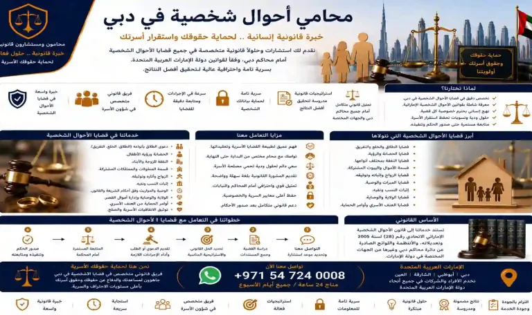 محامي أحوال شخصية في دبي