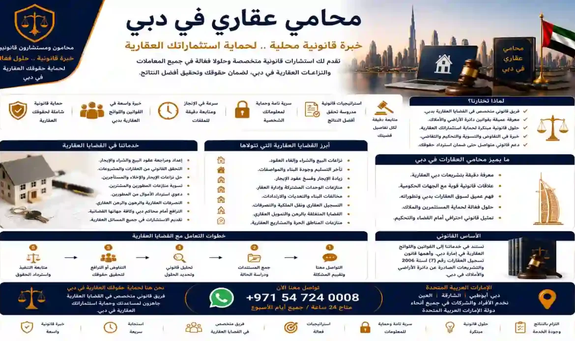 محامي عقاري في دبي