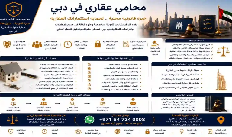 محامي عقاري في دبي
