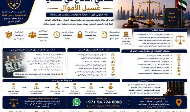 محامي الدفاع في قضايا غسيل الأموال