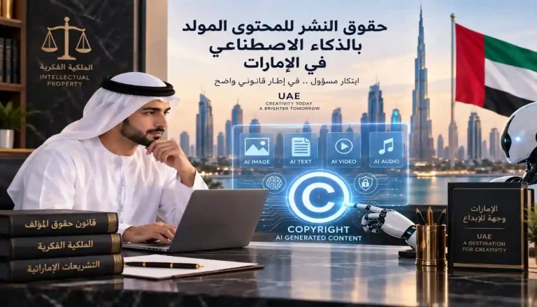 حقوق النشر للمحتوى المولد بالذكاء الاصطناعي