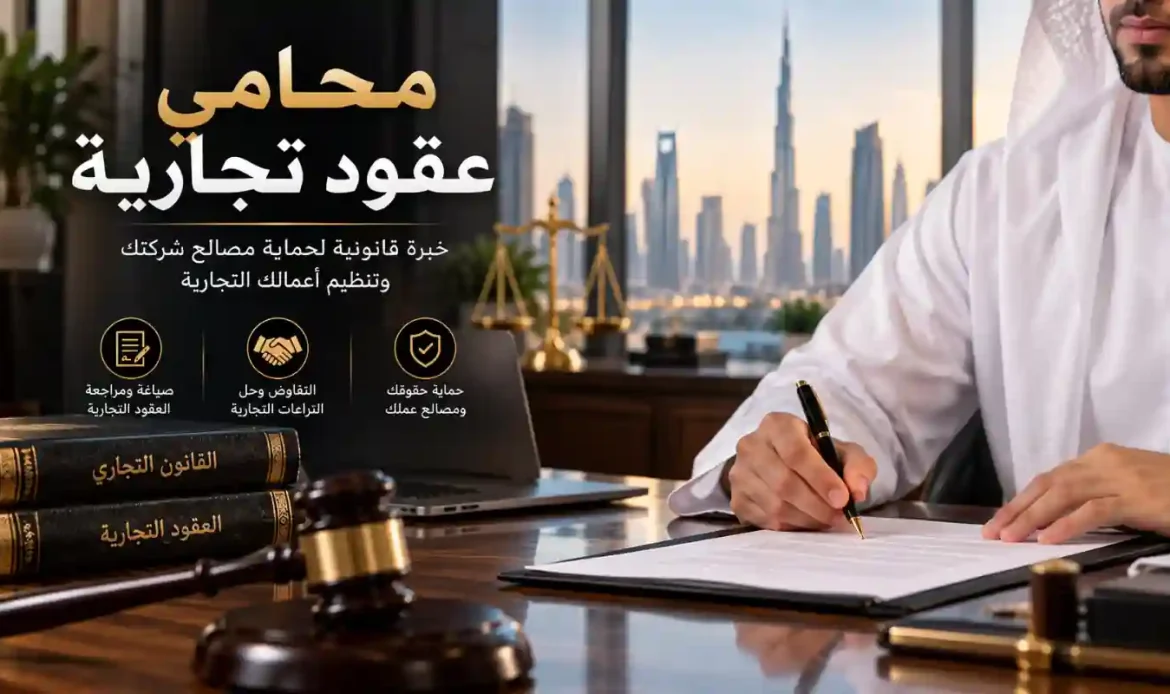 محامي عقود تجارية