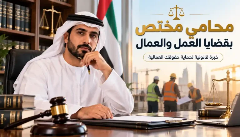 محامي مختص بالعمل والعمال