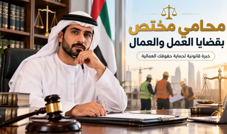 محامي مختص بالعمل والعمال