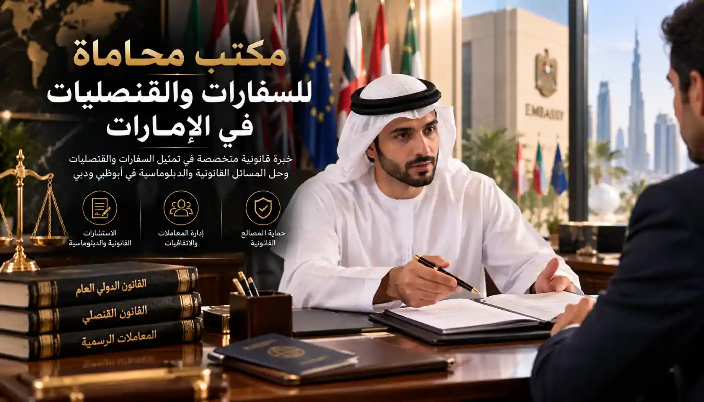 مكتب محاماة للسفارات والقنصليات في الإمارات